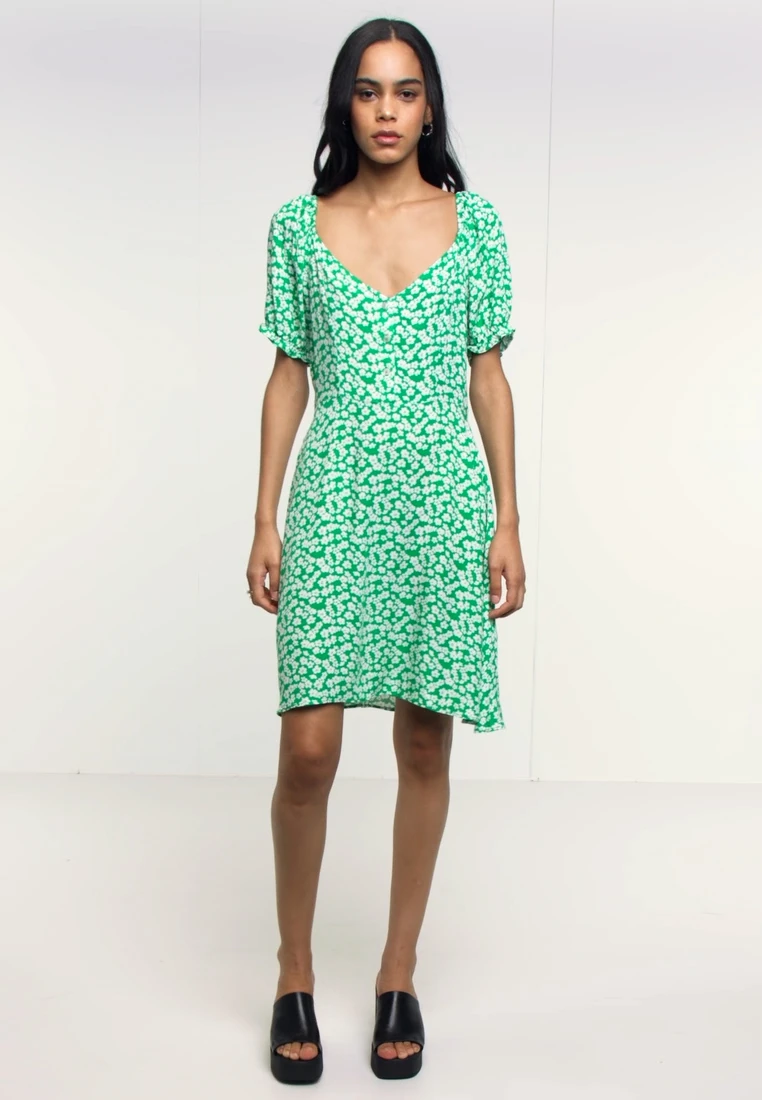 Even&Odd Freizeitkleid - Green/white 2 Even&Odd Freizeitkleid - Green/white – Bild 2