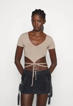 Even&Odd T-Shirt Print - Taupe 8 Even&Odd T-Shirt Print - Taupe -Even&Odd Winkel 05be1083203e48f39c77d0efde92ac02