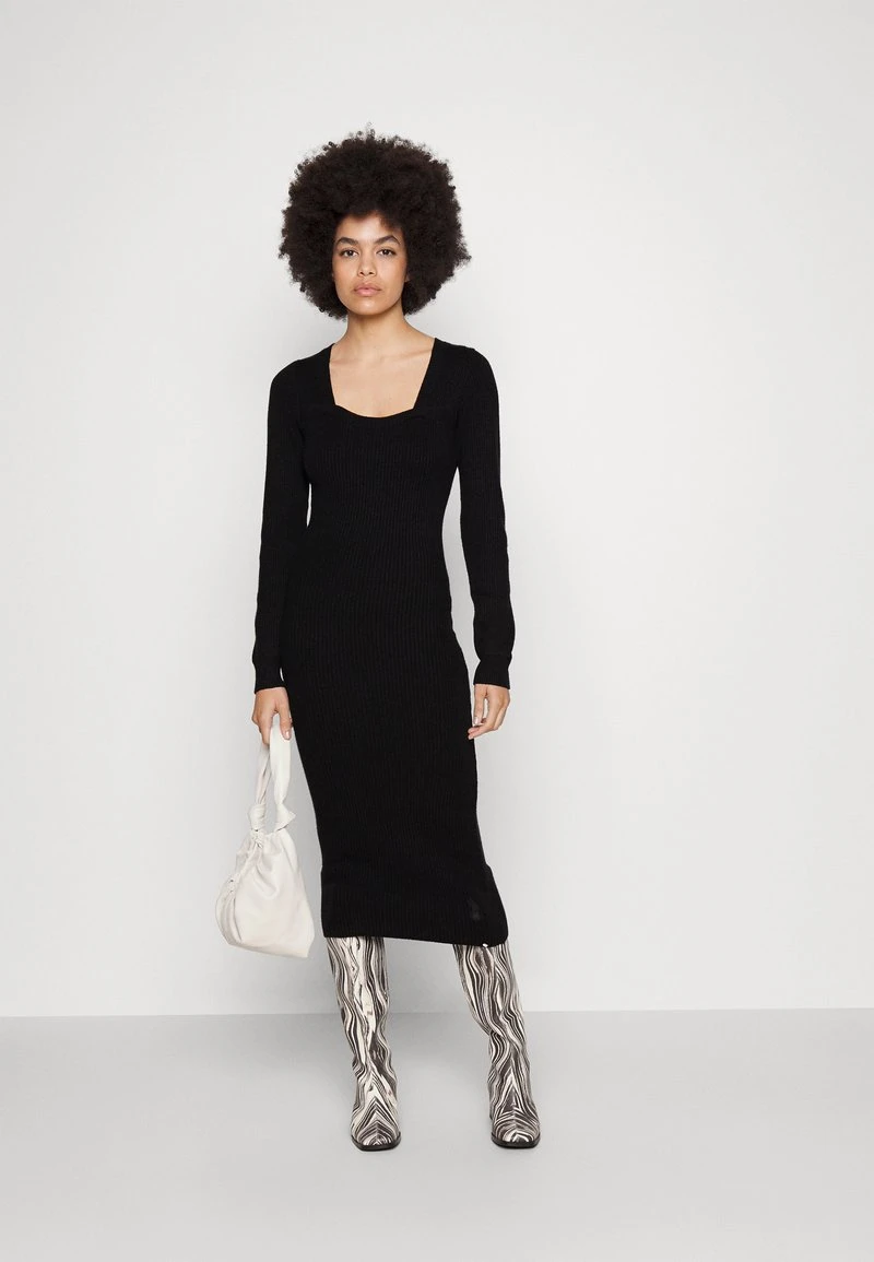 Even&Odd Strickkleid - Black 2 Even&Odd Strickkleid - Black – Bild 2