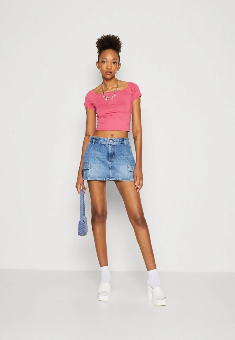 Even&Odd T-Shirt Basic - Pink 2 Even&Odd T-Shirt Basic - Pink – Bild 2