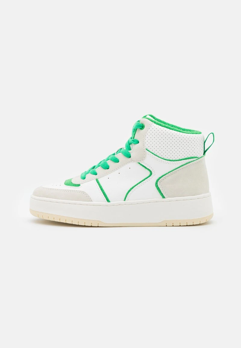 Even&Odd Sneaker High - White/green 2 Even&Odd Sneaker High - White/green – Bild 2