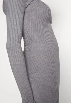 Even&Odd V AUSSCHNITT RIPP MINI STRICKKLEID - Etuikleid - Mottled Grey -Even&Odd Winkel 1f8fbb2a76bf4ee2b83734e82cbffa23