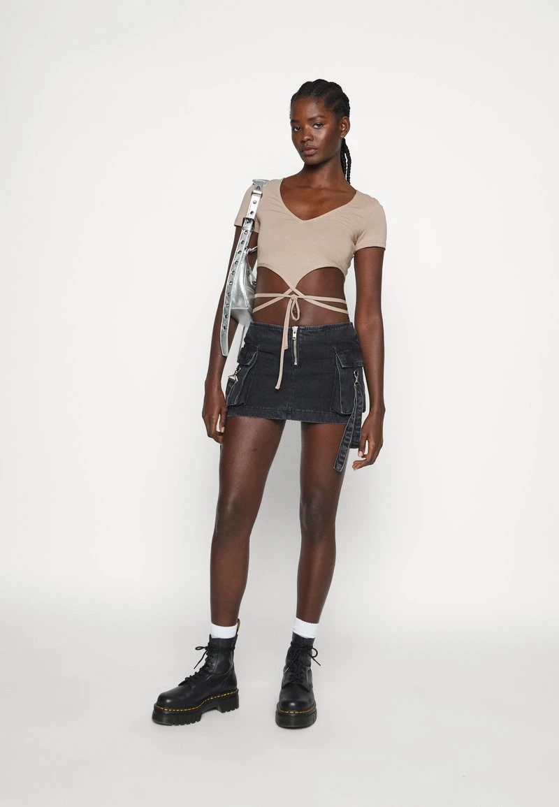 Even&Odd T-Shirt Print - Taupe 5 Even&Odd T-Shirt Print - Taupe – Bild 5