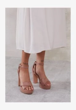 Even&Odd High Heel Sandalette - Light Pink -Even&Odd Winkel 27d243a900224ef4907e57fbd5170c93