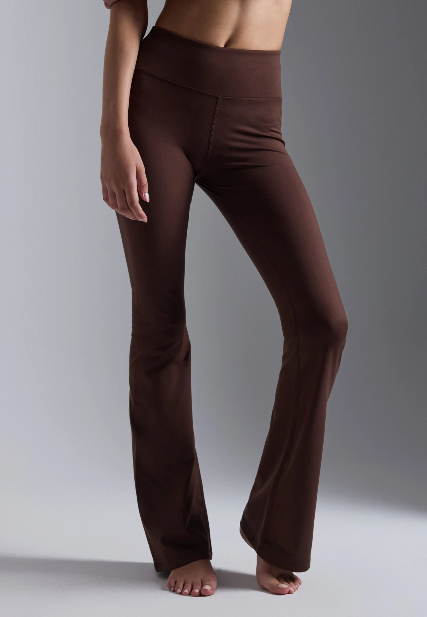 Leggings - Dark Brown 1 Leggings - Dark Brown
