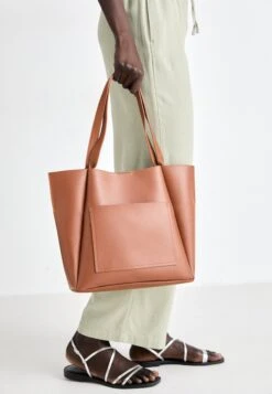 Even&Odd Tote Bag - Brown 12 Even&Odd Tote Bag - Brown -Even&Odd Winkel 2ed649ccead94531933656e0a0890cad