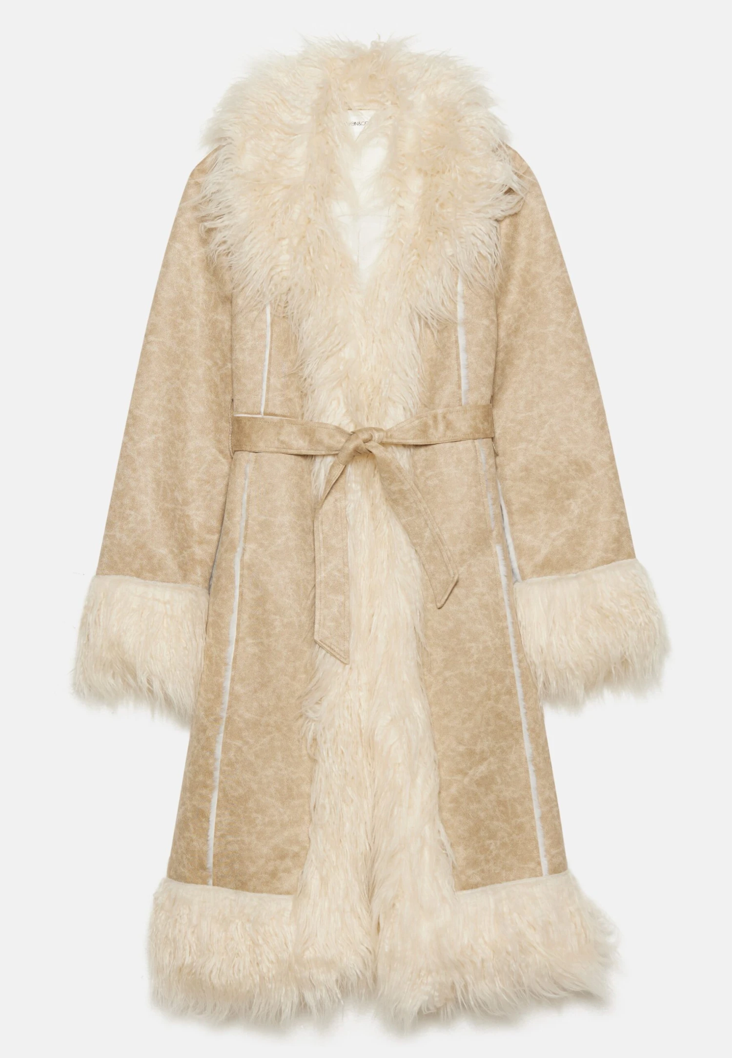 Even&Odd Classic Coat - Beige 4 Even&Odd Classic Coat - Beige – Bild 4