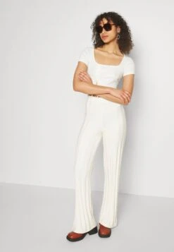 Stoffhose - Beige -Even&Odd Winkel 36a63b13a31c4a52b47a3cb1e435d3ae