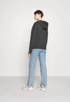 Even&Odd Sweatjacke - Mottled Dark Grey -Even&Odd Winkel 382040c7aefa43d4b32996c32327d3a1