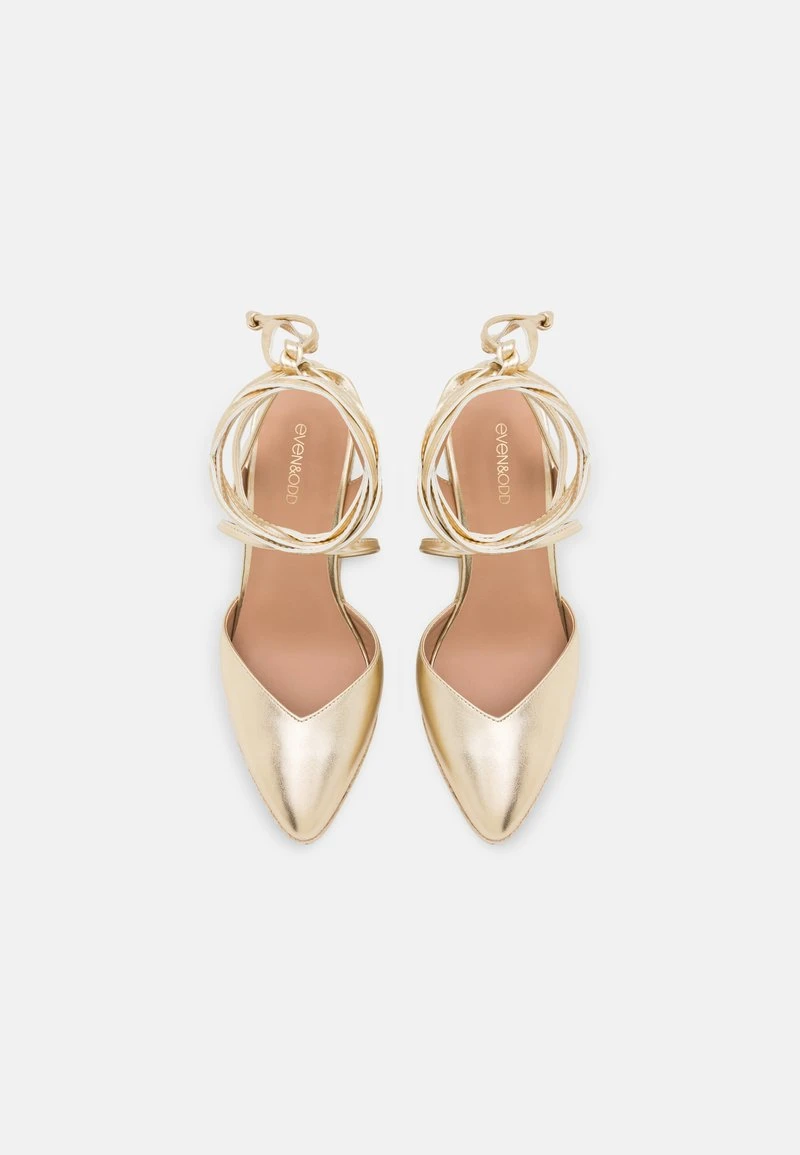 Plateausandalette - Gold 6 Plateausandalette - Gold – Bild 6