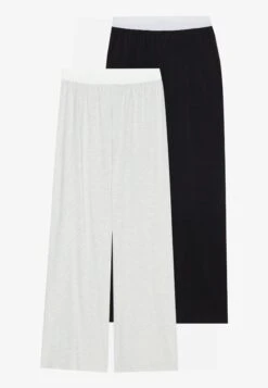 Even&Odd 2 PACK - Pyjama Bottoms - Black/light Grey -Even&Odd Winkel 3dedd38e239446f98c9cb9c7eb0d63ef