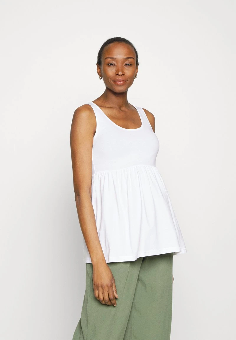 2 PACK - Top - White/yellow 2 2 PACK - Top - White/yellow – Bild 2