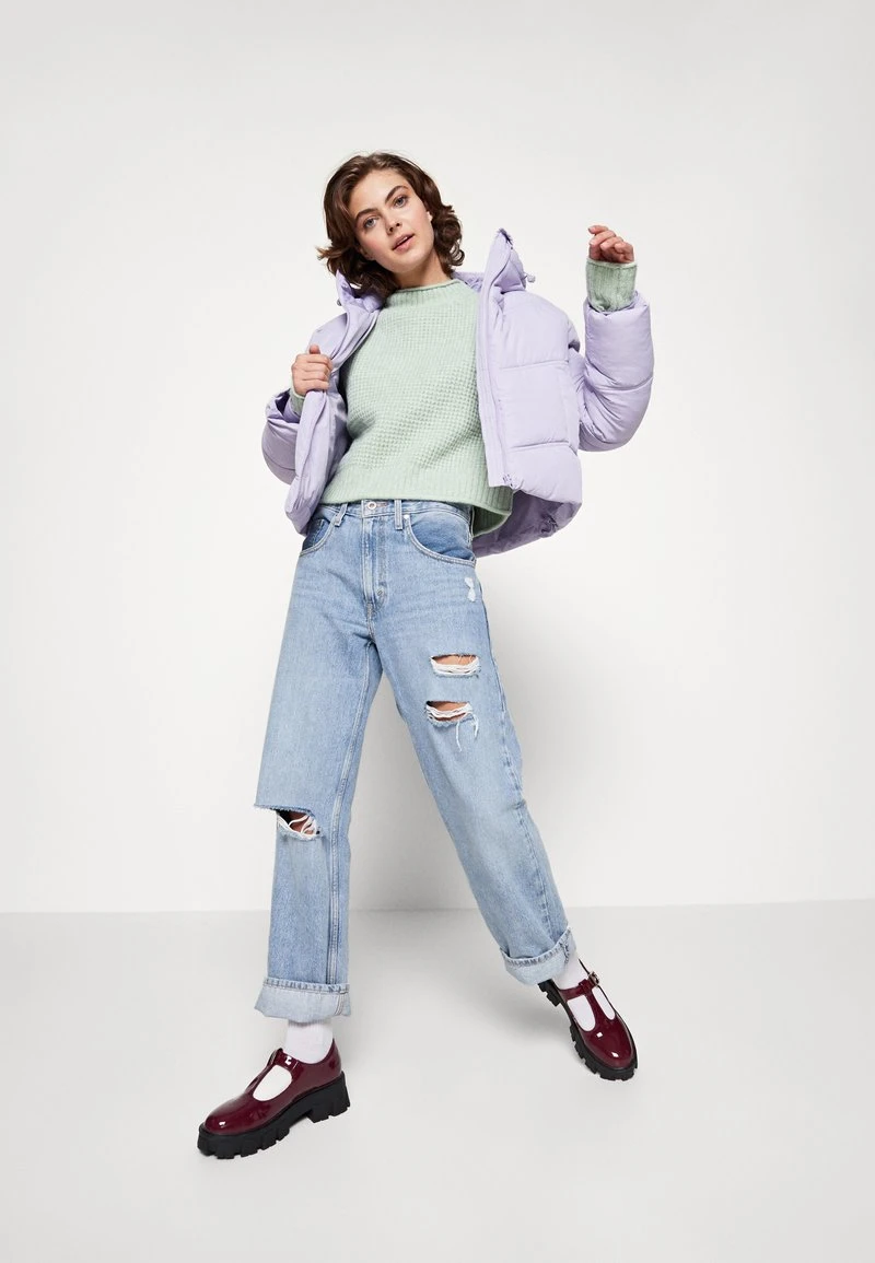 Even&Odd MOSS STITCH JUMPER - Strickpullover - Light Green 2 Even&Odd MOSS STITCH JUMPER - Strickpullover - Light Green – Bild 2