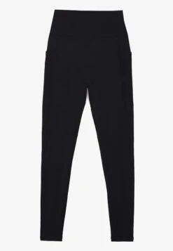 ESSENTIAL FULL LENGTH HIGH RISE LEGGINGS WITH SIDE POCKET - Leggings - Black 12 ESSENTIAL FULL LENGTH HIGH RISE LEGGINGS WITH SIDE POCKET - Leggings - Black -Even&Odd Winkel 41b5137da11d41f597071d8fa33ceae1