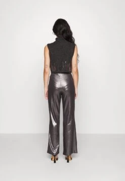 Stoffhose - Black/silver -Even&Odd Winkel 4c2876e02daa44629dc2ecc5c575dc79