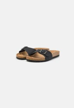 Even&Odd Pantolette Flach - Black 8 Even&Odd Pantolette Flach - Black -Even&Odd Winkel 4f54a9e439b64c64939ca595f53bbba4