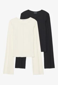 Even&Odd 2 PACK - Long Sleeved Top - White/black 12 Even&Odd 2 PACK - Long Sleeved Top - White/black -Even&Odd Winkel 51ea3df6c8d043ad8763e05ef40c16b9