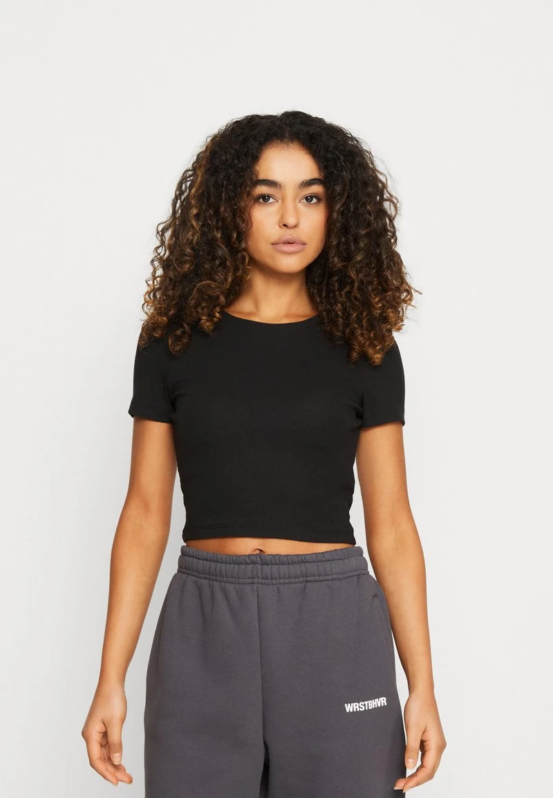 Even&Odd 3 PACK - T-Shirt Basic - White/black/olive 5 Even&Odd 3 PACK - T-Shirt Basic - White/black/olive – Bild 5