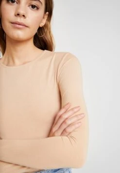 Even&Odd 2 PACK - Langarmshirt - Tan/black -Even&Odd Winkel 5cb04f631bbb4720a70b7dd368ef11b7