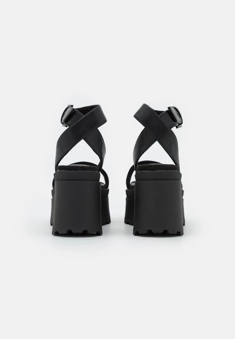 Even&Odd Plateausandalette - Black 4 Even&Odd Plateausandalette - Black – Bild 4