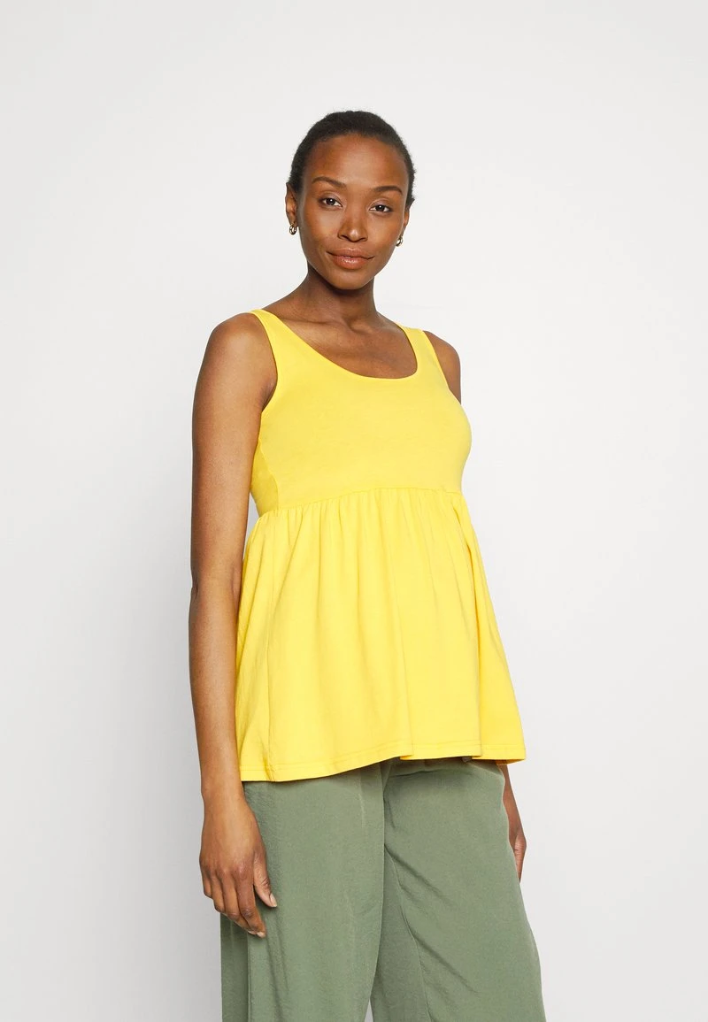 2 PACK - Top - White/yellow 4 2 PACK - Top - White/yellow – Bild 4