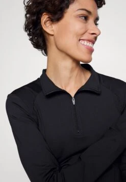 Langarmshirt - Black 11 Langarmshirt - Black -Even&Odd Winkel 73397d5b63484faa91559de271253e76