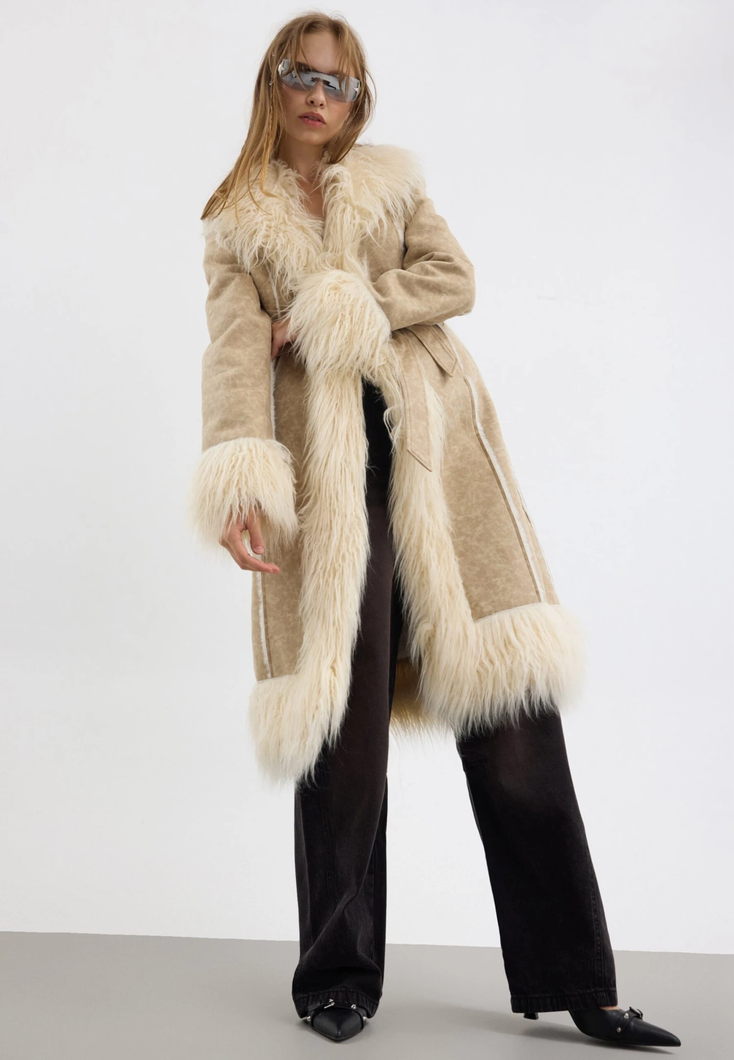 Even&Odd Classic Coat - Beige 1 Even&Odd Classic Coat - Beige