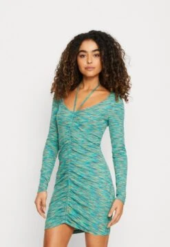 Even&Odd Jerseykleid - Mottled Green