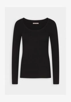 Even&Odd RIBBED - VARIEGATED - Strickpullover - Black 11 Even&Odd RIBBED - VARIEGATED - Strickpullover - Black -Even&Odd Winkel 87ff0b6d7b154c5c9d9d5d8db42e4c86