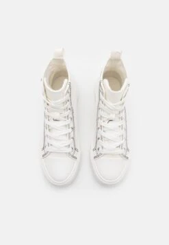 Even&Odd LOVE - Sneaker High - White/black -Even&Odd Winkel 89d41d1d0d1d4c418e691b1dfc2f8107