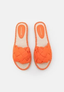 Even&Odd Pantolette Flach - Orange -Even&Odd Winkel 8baccb9287b246a7b134e9842d9ede6a
