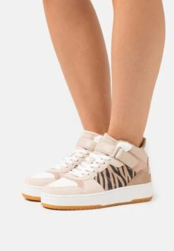 Even&Odd Sneaker High - Beige/white/light Pink