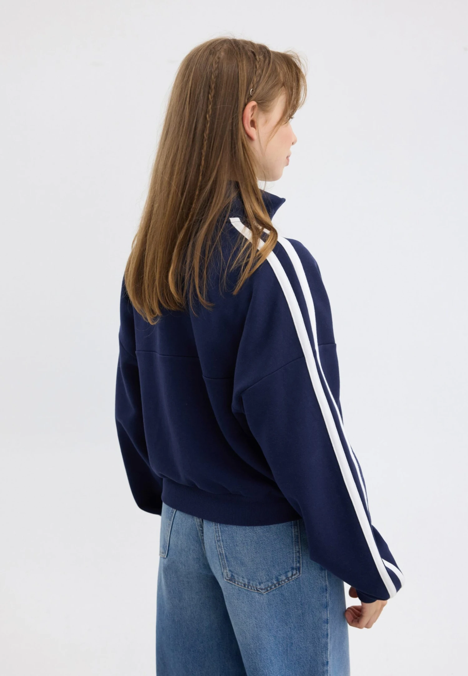 Even&Odd Sweatshirt - Dark Blue 3 Even&Odd Sweatshirt - Dark Blue – Bild 3