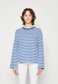 Even&Odd Langarmshirt - Blue/light Blue