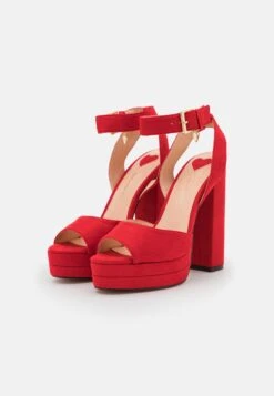 Even&Odd High Heel Sandalette - Red -Even&Odd Winkel 9bd0094107f04af88ef8e472a0ca9144