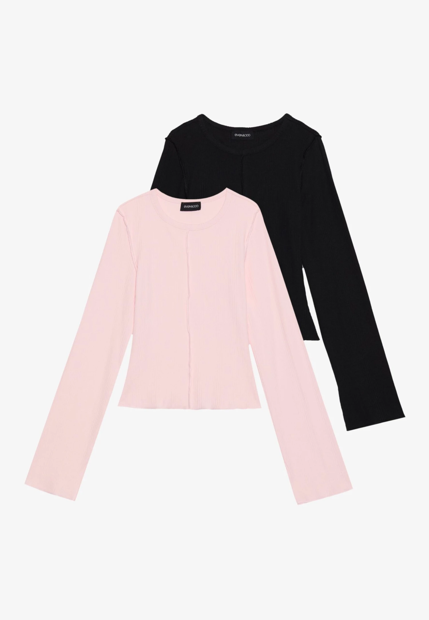 Even&Odd 2 PACK - Long Sleeved Top - White/black 9 Even&Odd 2 PACK - Long Sleeved Top - White/black – Bild 9