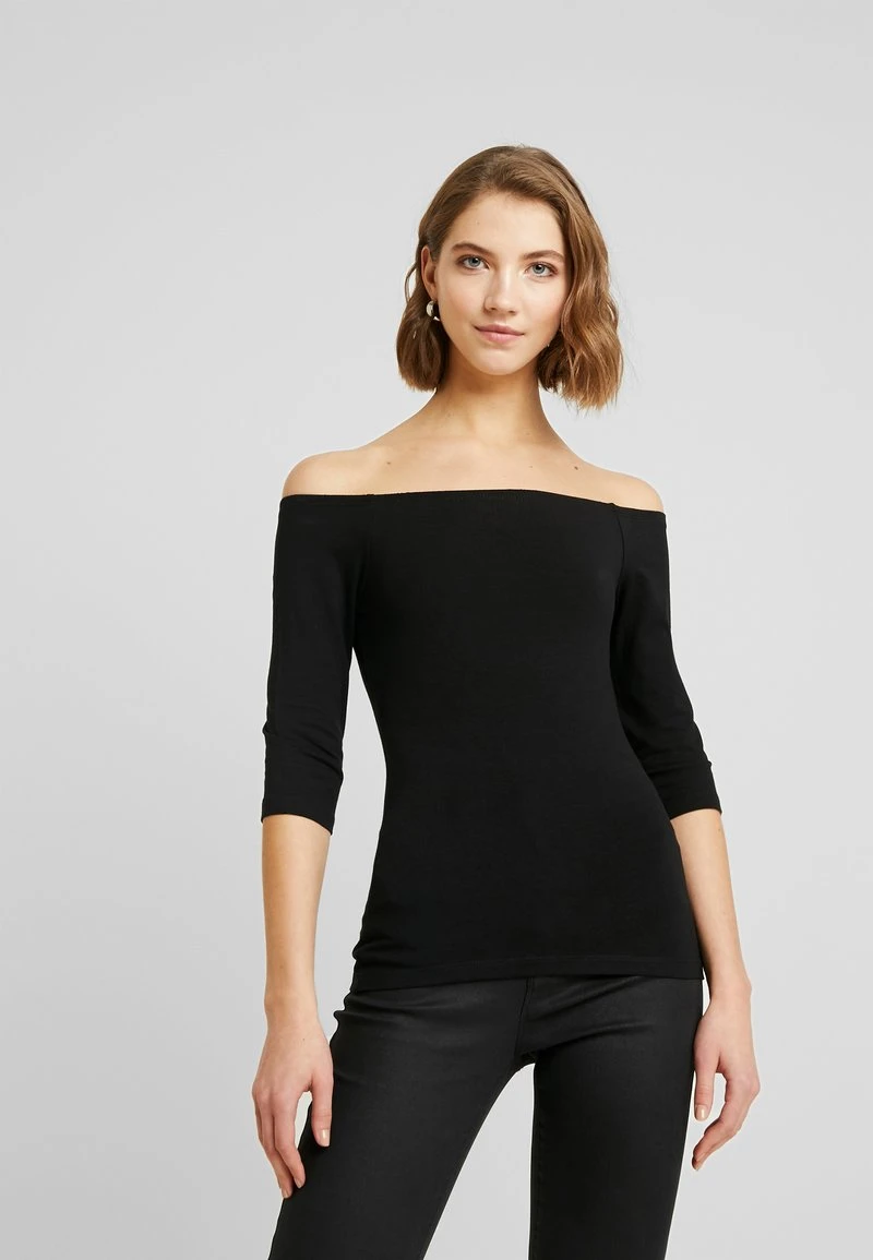 Even&Odd 2 PACK - Langarmshirt - White/black 2 Even&Odd 2 PACK - Langarmshirt - White/black – Bild 2