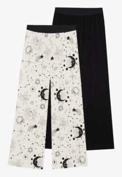 Even&Odd 2 PACK - Pyjama Bottoms - Black/light Grey -Even&Odd Winkel aa98a58cb09f4802ab938269c7cffbf8