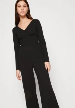 Even&Odd WIDE LEG LONG SLEEVES BODICE - Jumpsuit - Black 9 Even&Odd WIDE LEG LONG SLEEVES BODICE - Jumpsuit - Black -Even&Odd Winkel ad28c04fb01448e9bcf880bfd6f93fb0
