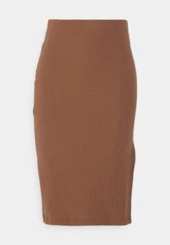 PENCIL SKIRT WITH SLIT - Bleistiftrock - Brown 9 PENCIL SKIRT WITH SLIT - Bleistiftrock - Brown -Even&Odd Winkel b010ed6b7d824afa9eca1882c1640a84