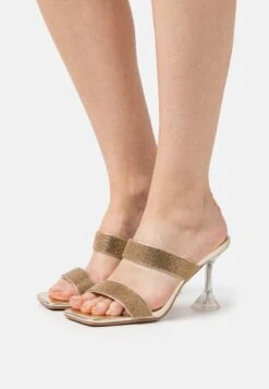 Even&Odd Pantolette Hoch - Gold