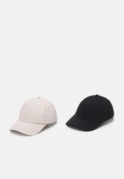 Even&Odd 2 PACK - Cap - Black/beige -Even&Odd Winkel b5e1b64fea85493ebd0cb9339ff5936e 1