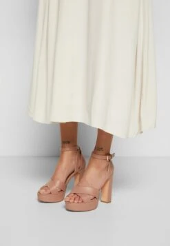 Even&Odd High Heel Sandalette - Light Pink -Even&Odd Winkel b76a6d2543454f2494cf6a4ee396aecb