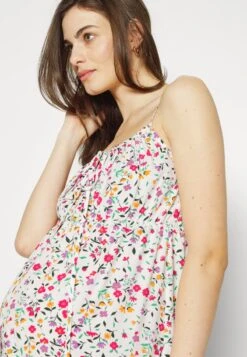 WOVEN_MAMA_MIDI SUMMER DRESS - Jerseykleid - White/yellow 9 WOVEN_MAMA_MIDI SUMMER DRESS - Jerseykleid - White/yellow -Even&Odd Winkel b7cab196370943d2be857c48b882402a