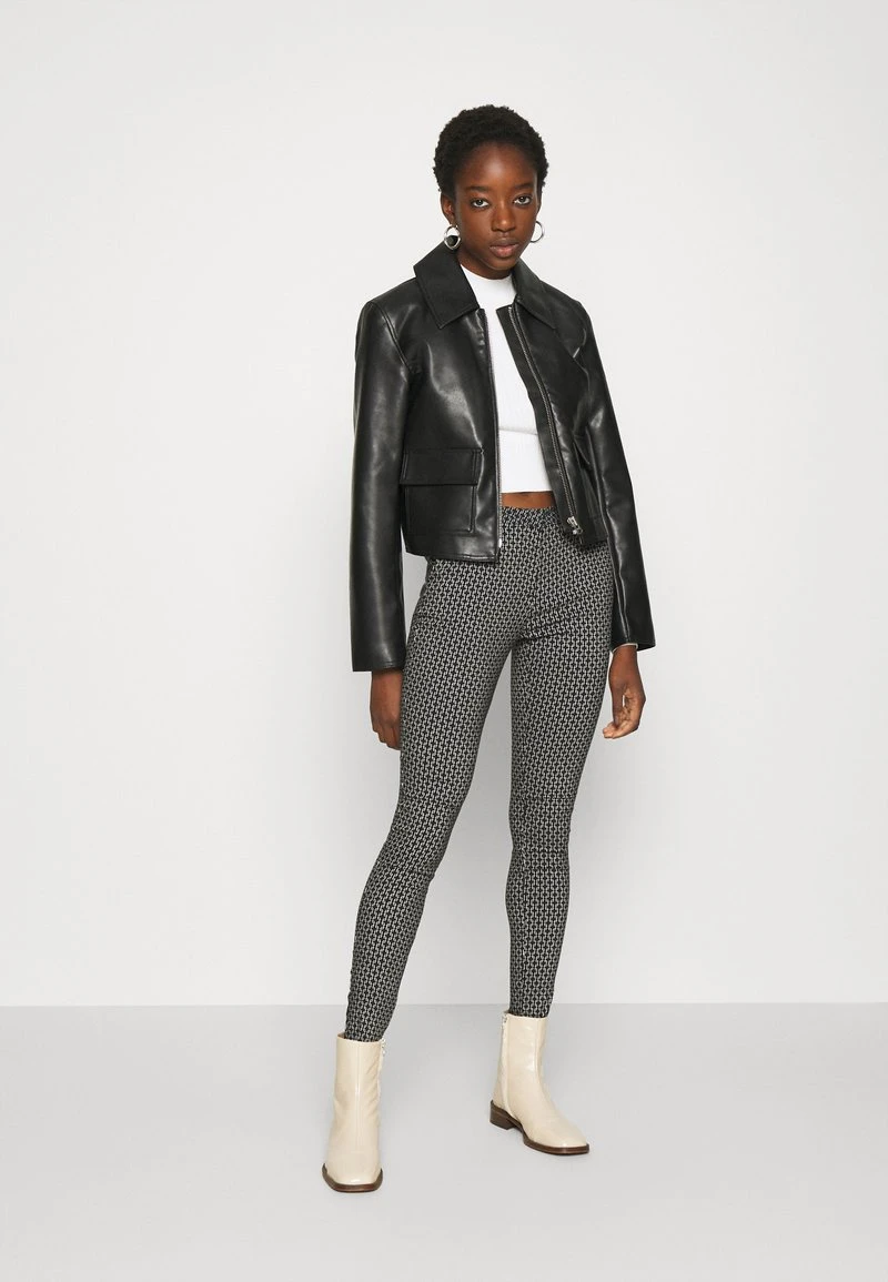 Even&Odd 2 PACK - Strickpullover - Black/white 2 Even&Odd 2 PACK - Strickpullover - Black/white – Bild 2