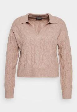 Even&Odd Strickpullover - Taupe -Even&Odd Winkel b98a9803bbc1445b858bc3e41b2b1187