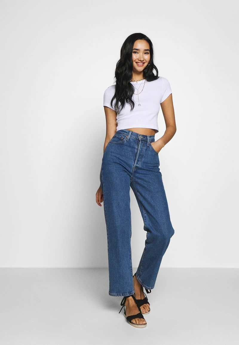 Even&Odd 3 PACK - T-Shirt Basic - White/black/light Grey 2 Even&Odd 3 PACK - T-Shirt Basic - White/black/light Grey – Bild 2