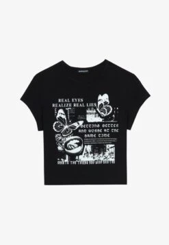 Even&Odd T-Shirt Print - Black -Even&Odd Winkel bb505e6f8a204802a292e35b62105852