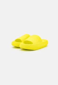 Even&Odd Pantolette Flach - Yellow/green -Even&Odd Winkel c5095090cae44d948027a5ad4ba17ffe