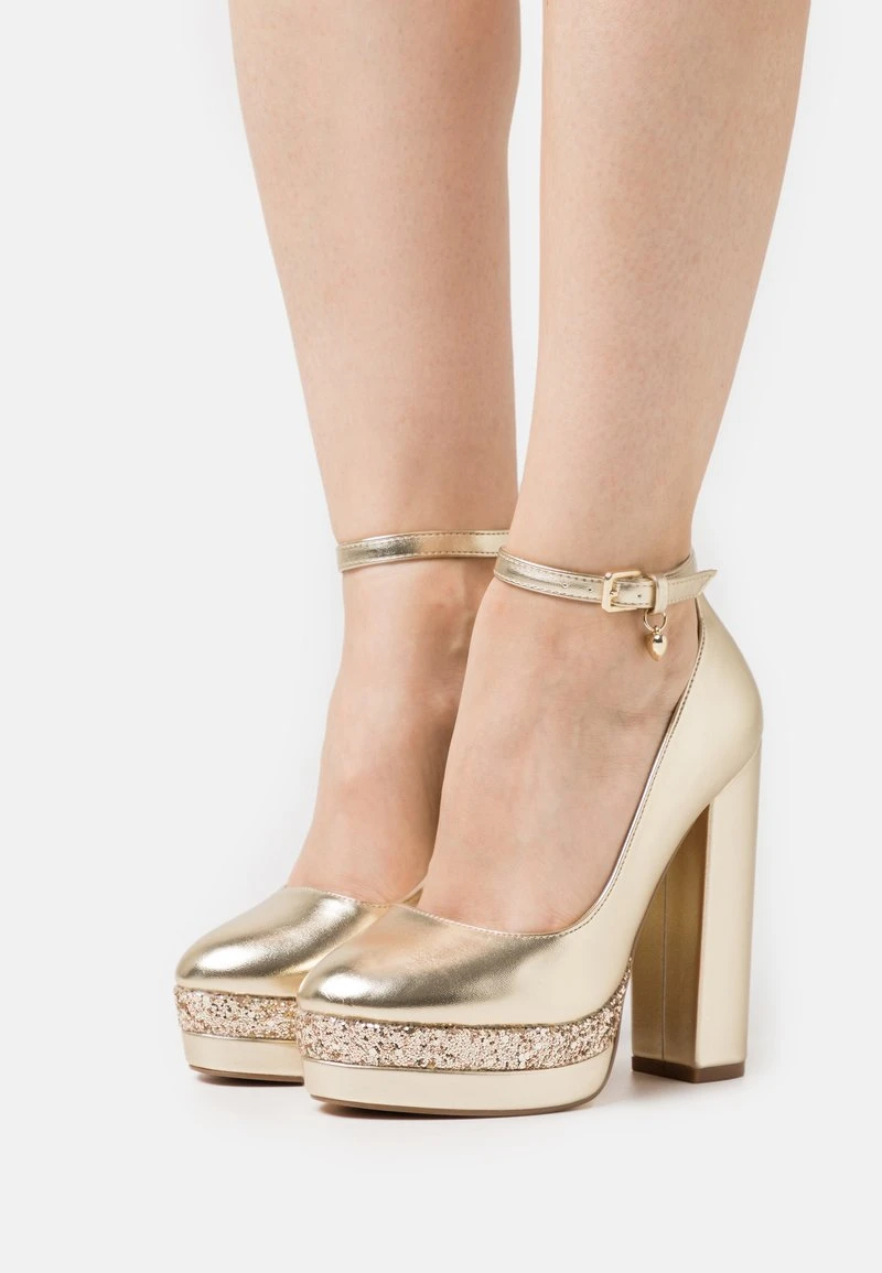 Even&Odd Plateaupumps - Gold 1 Even&Odd Plateaupumps - Gold